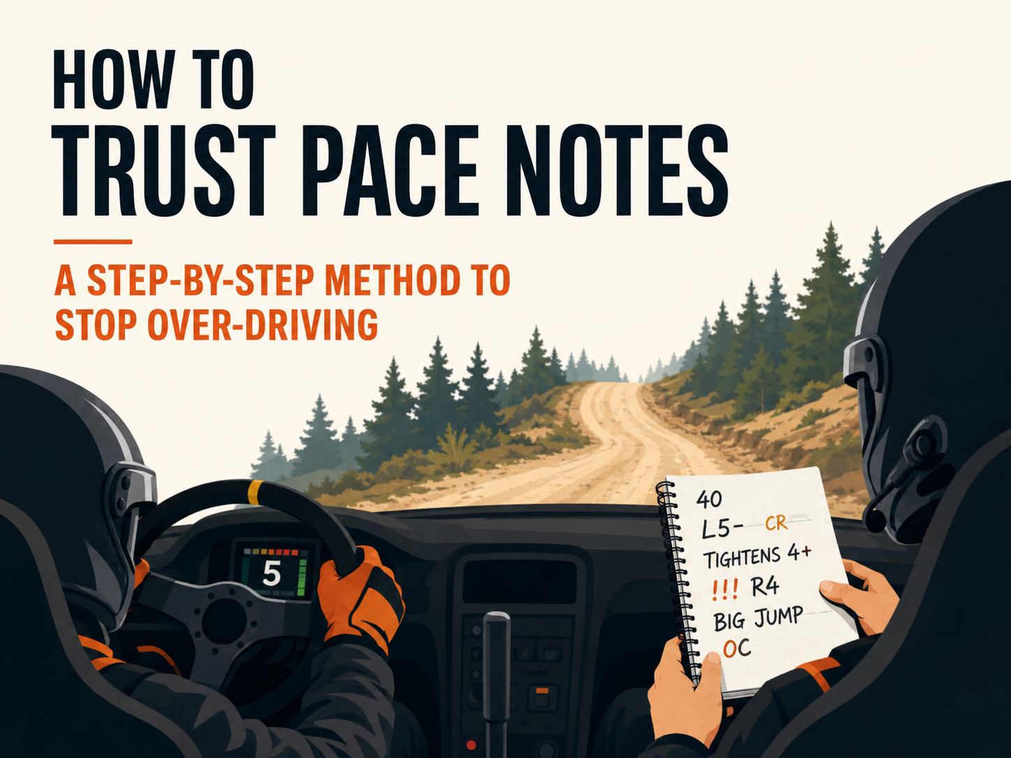 trusting pace notes